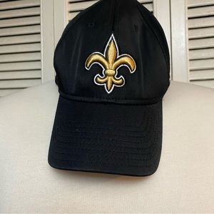 NFL Equipment Baseball Cap Size L/XL New Orleans Saints On Field Reebok Stretch